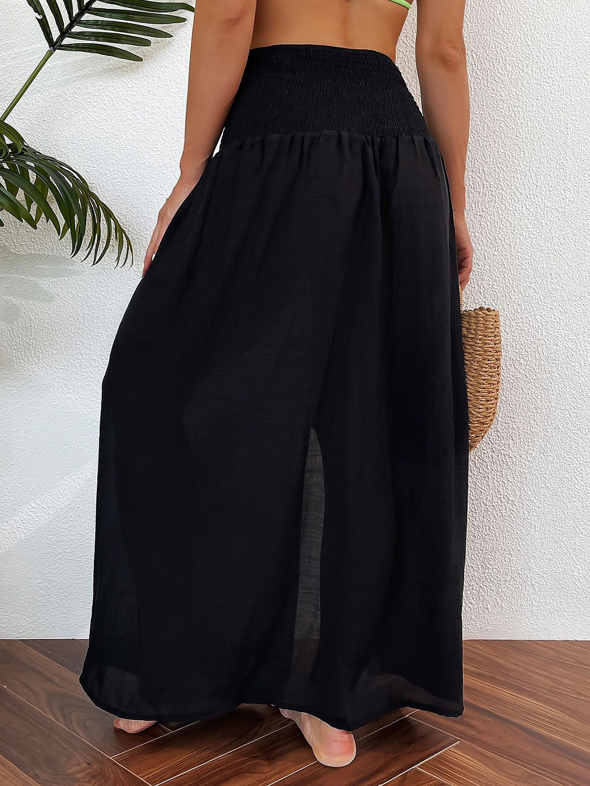 Cover Up Skirt with Split Thigh