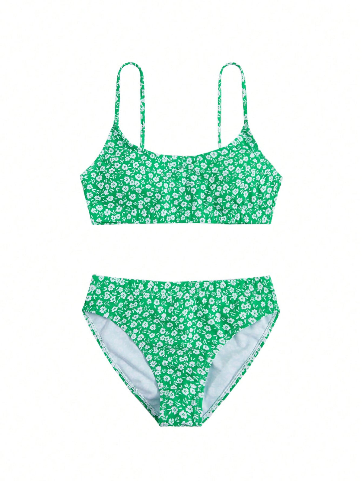 Floral Print Bikini Swimsuit