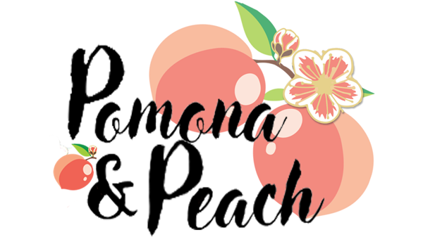 Pomona and Peach logo