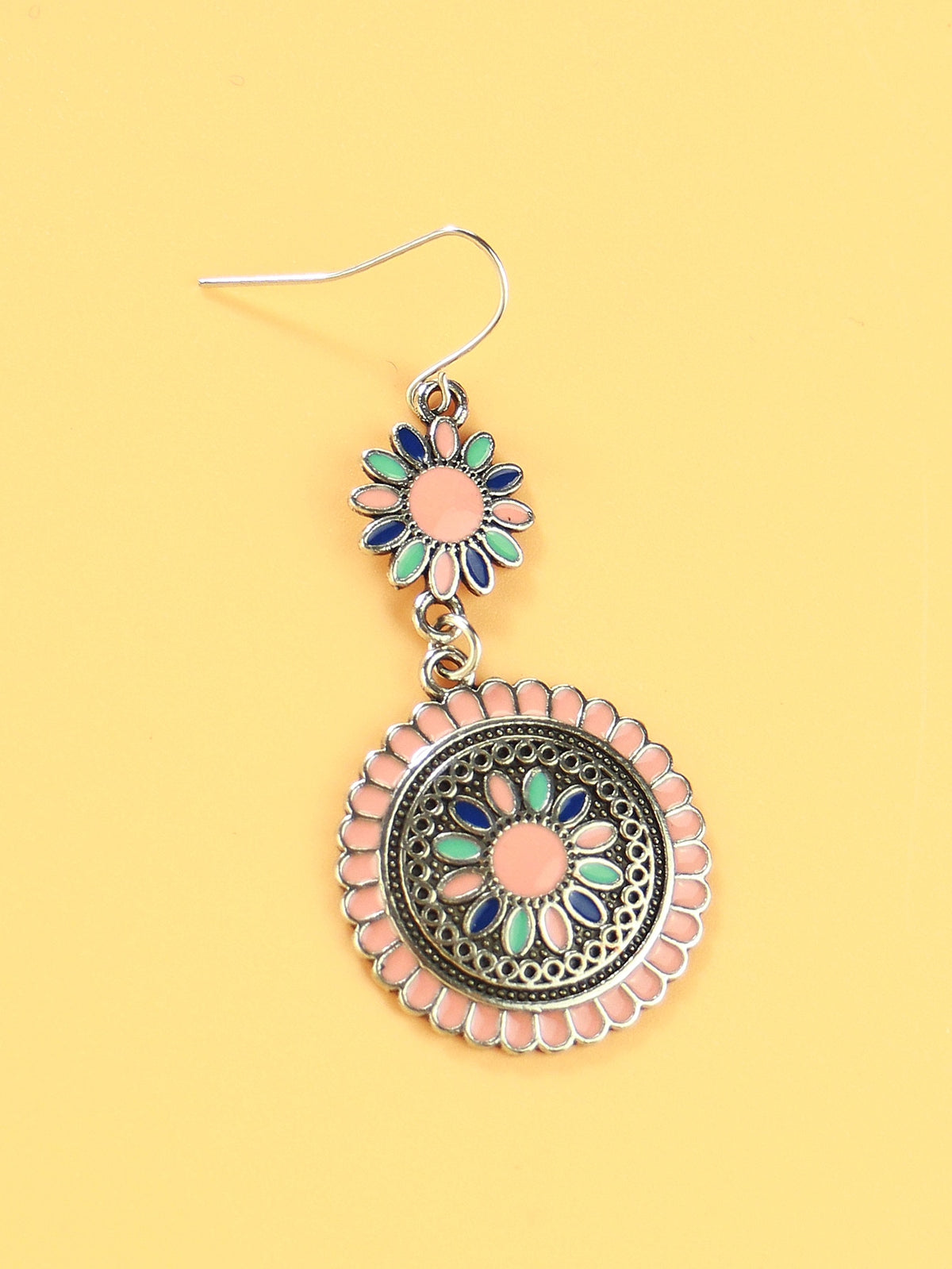 Boho Flower Earrings -