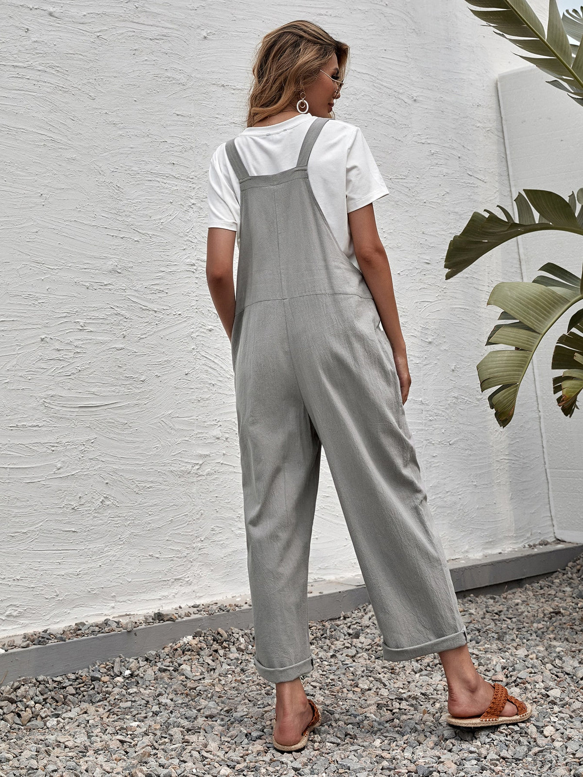 Jumpsuit with Dual Pocket -