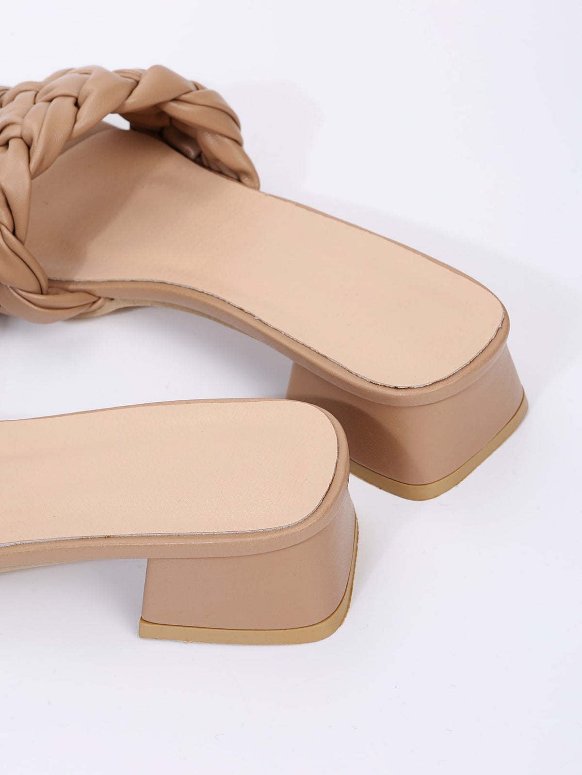 Chunky Braided Mules -