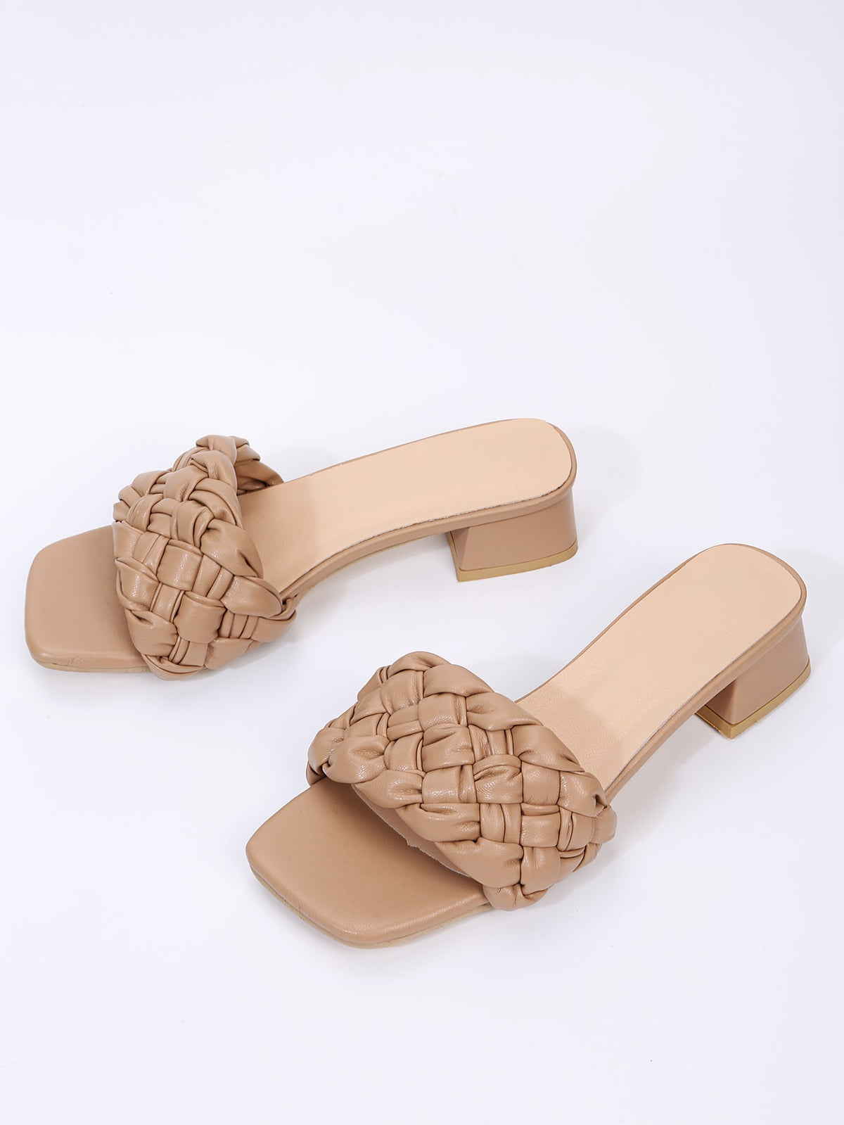 Chunky Braided Mules -