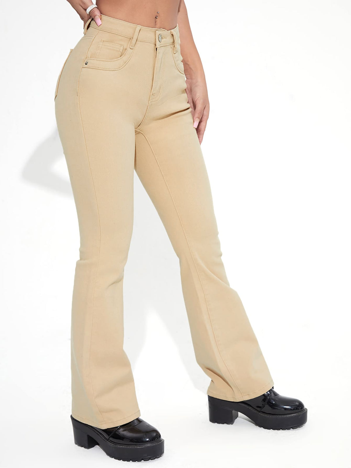 Straight Leg Jeans -