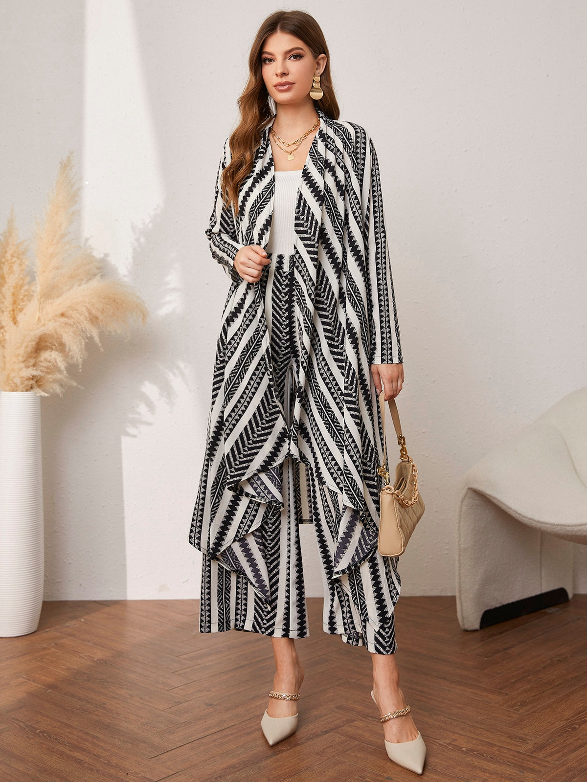 Tribal Print Coat and Pants -