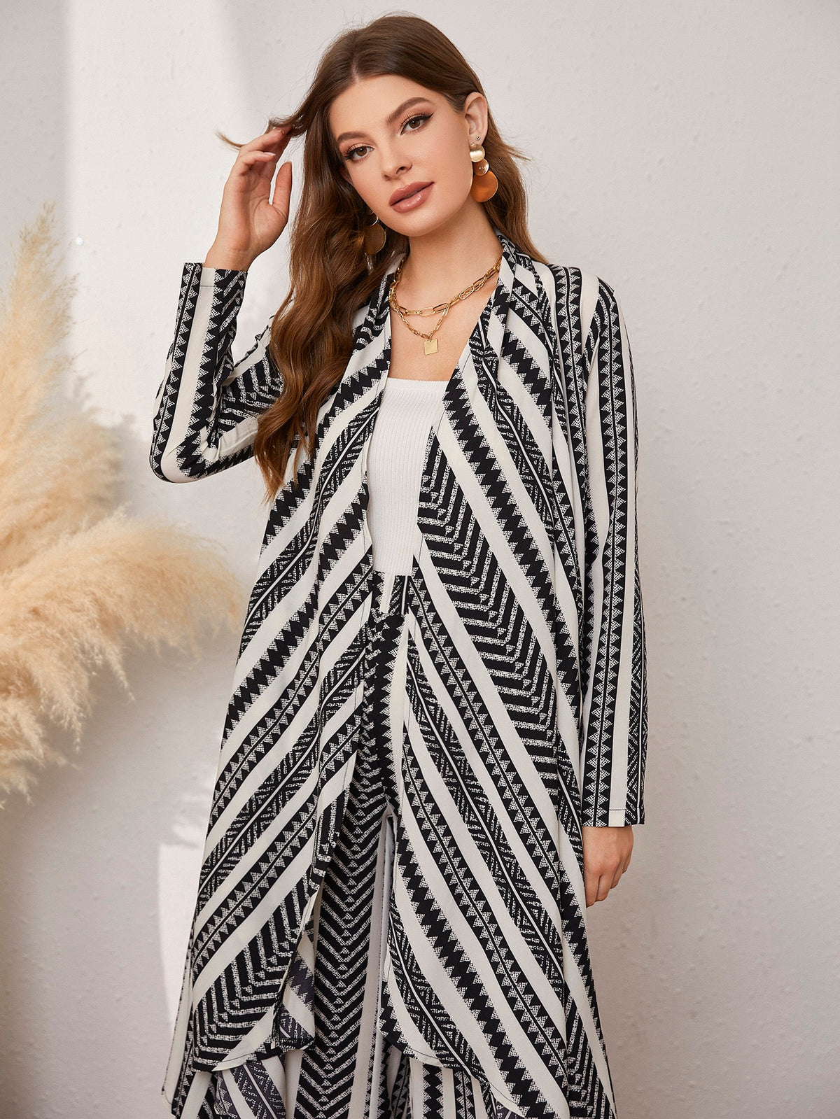 Tribal Print Coat and Pants -