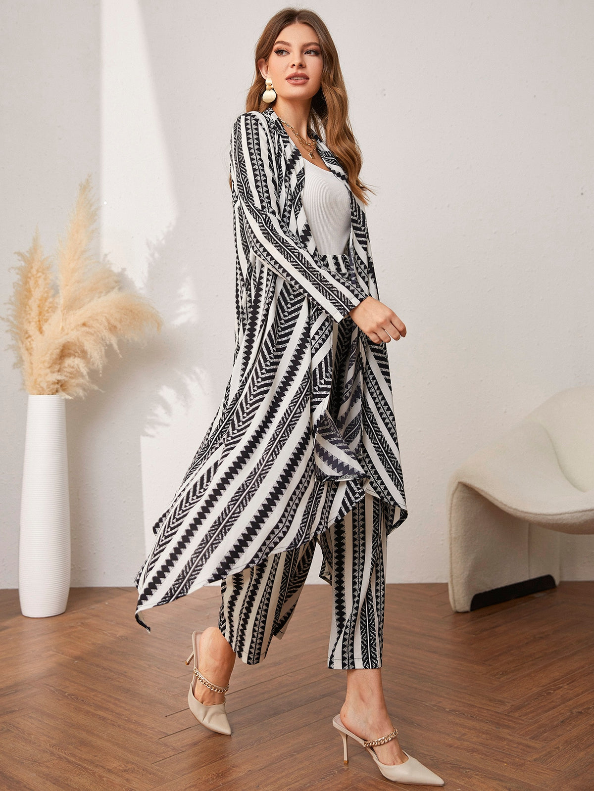 Tribal Print Coat and Pants -