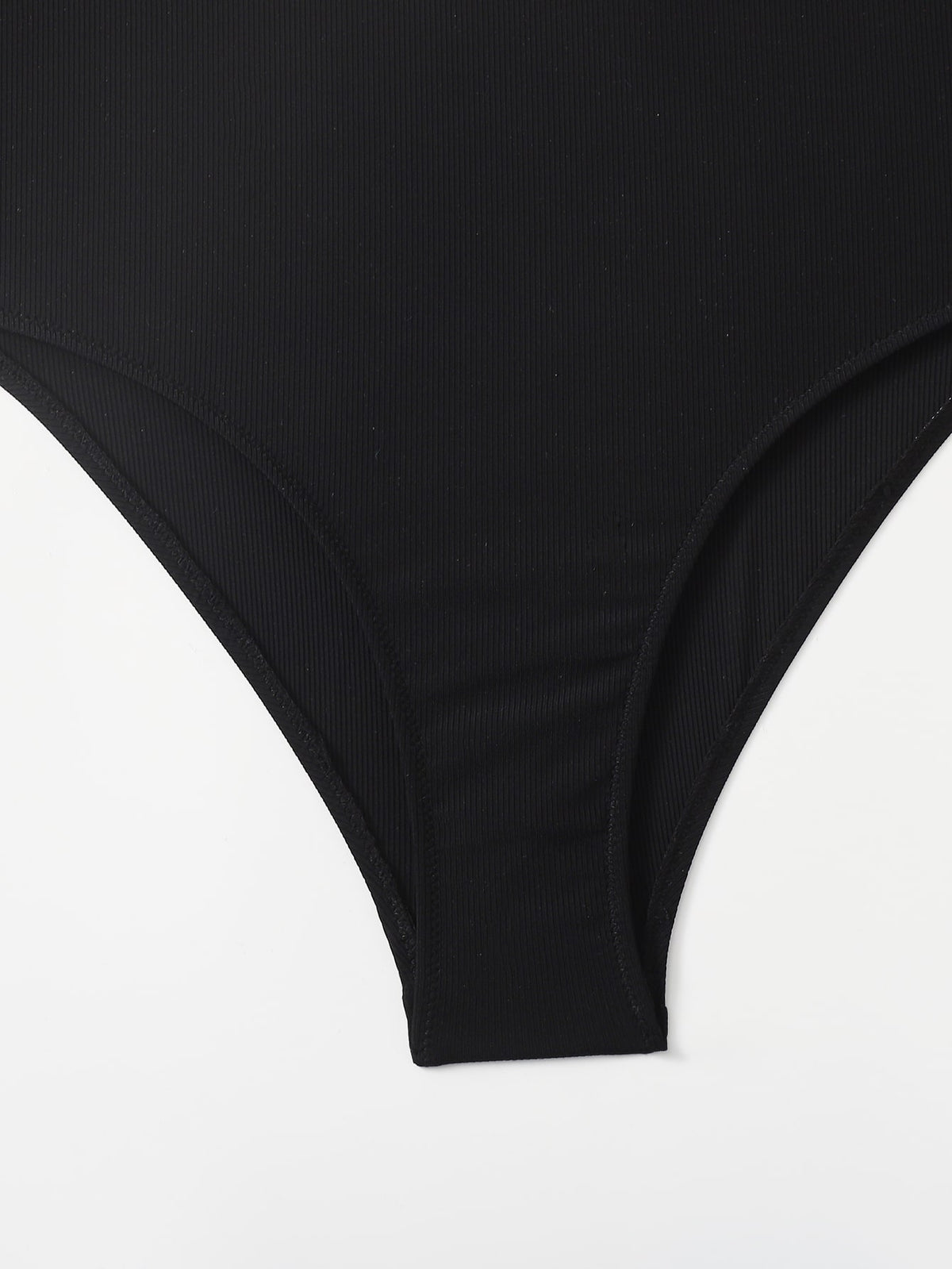 Solid One Piece Swimsuit