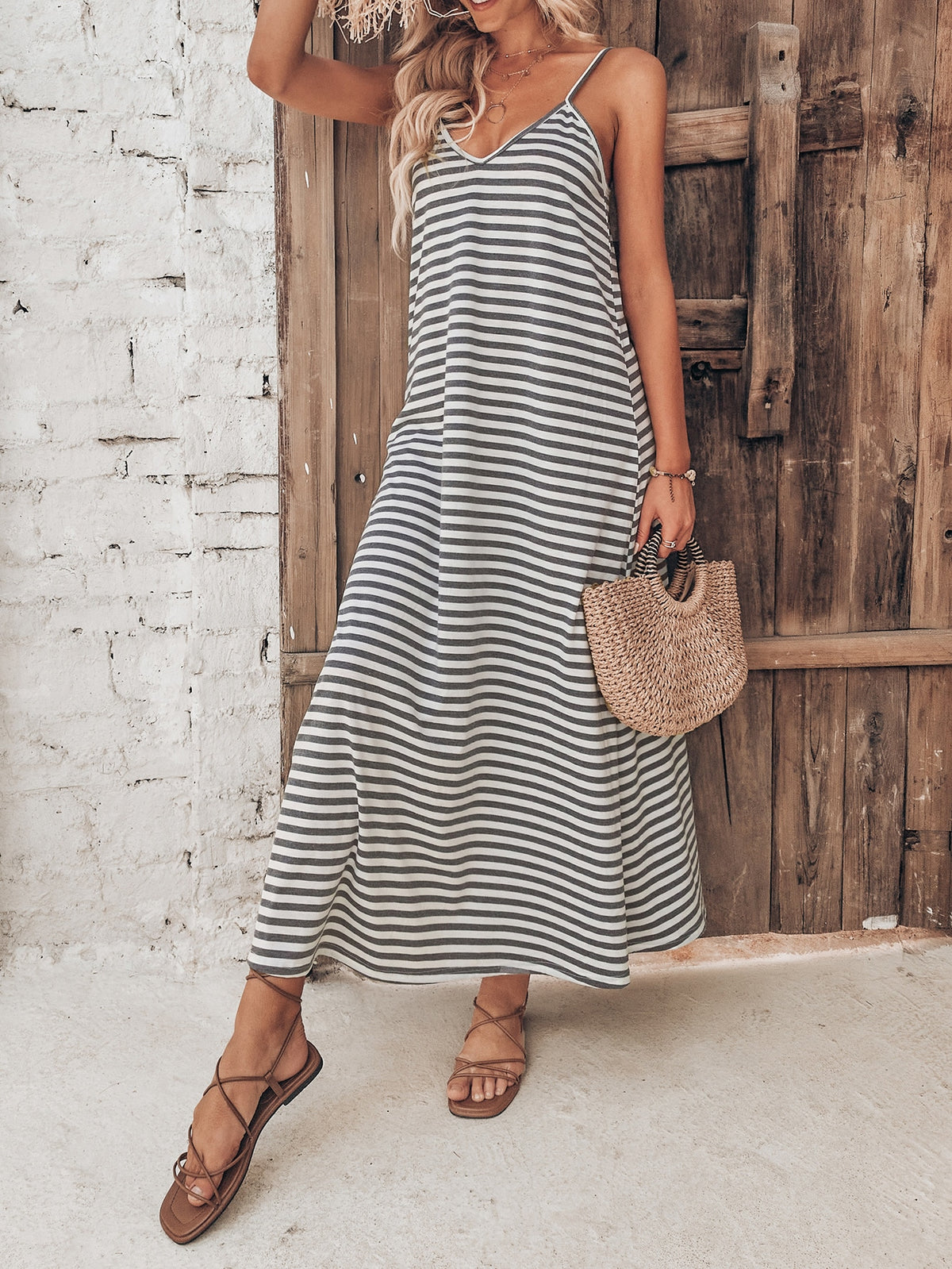 Striped Cami Dress