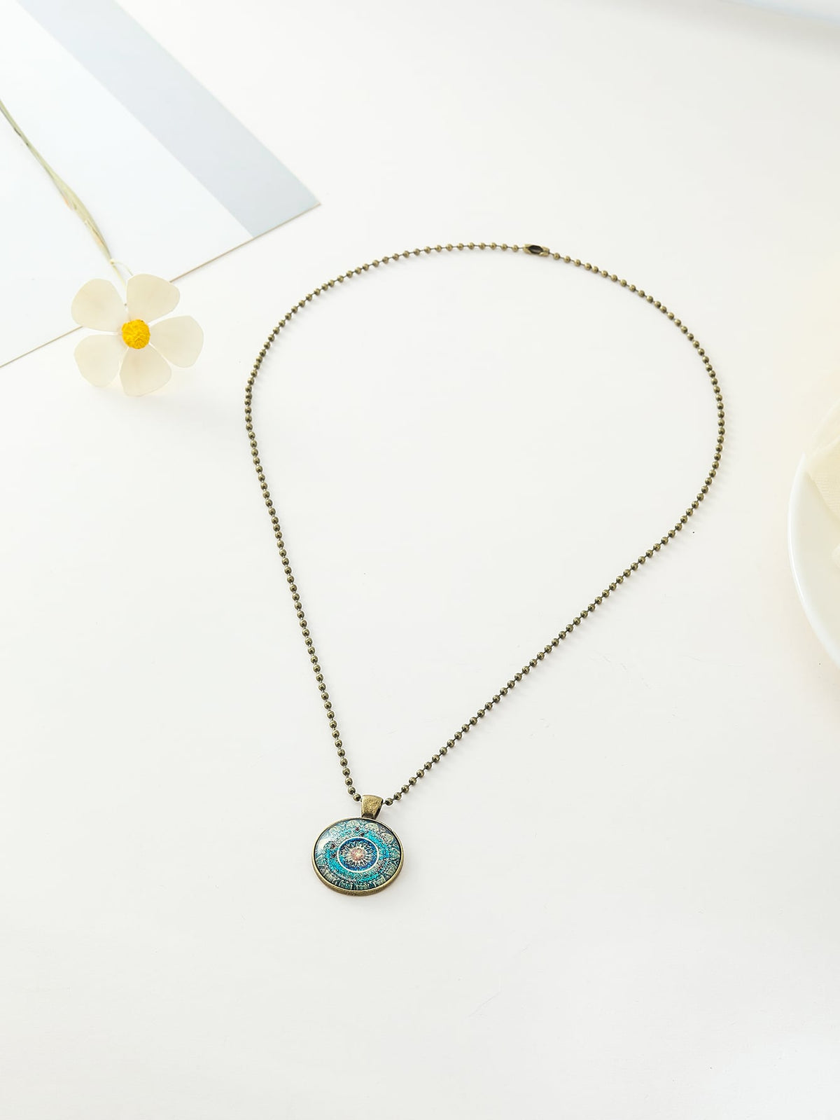 Vintage Charm Necklace - Default Title