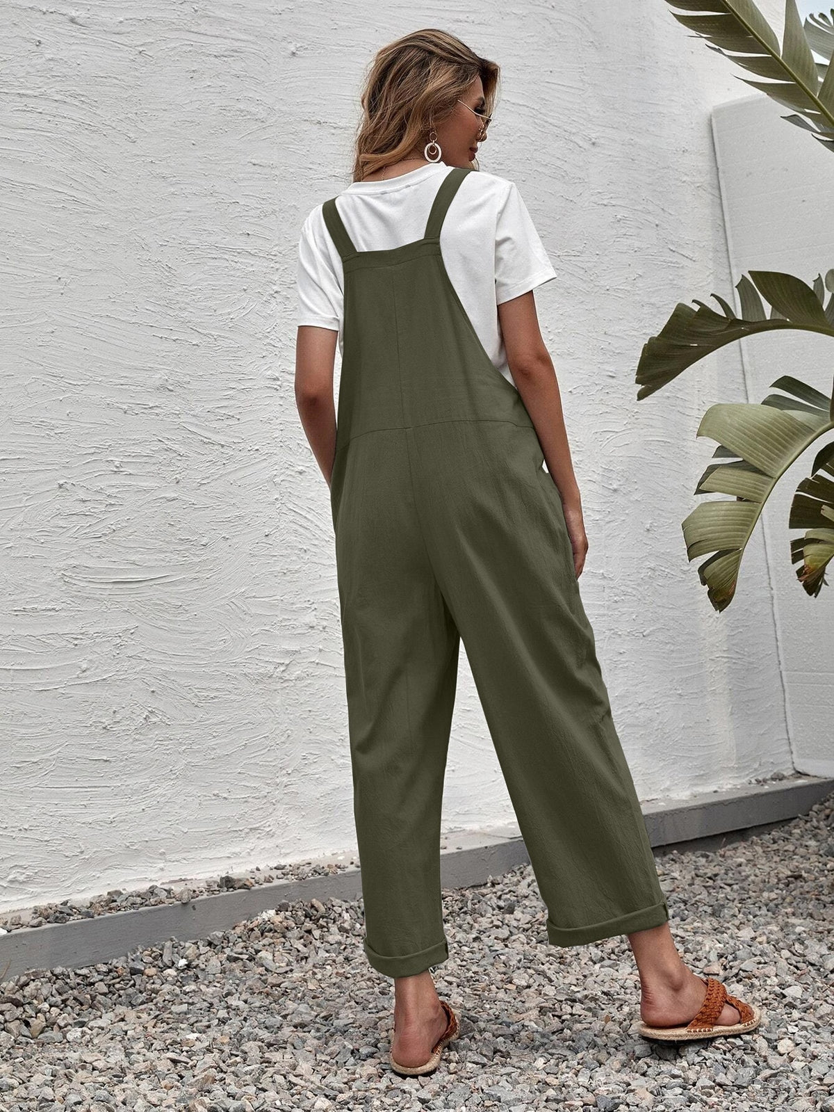 Jumpsuit with Dual Pocket -