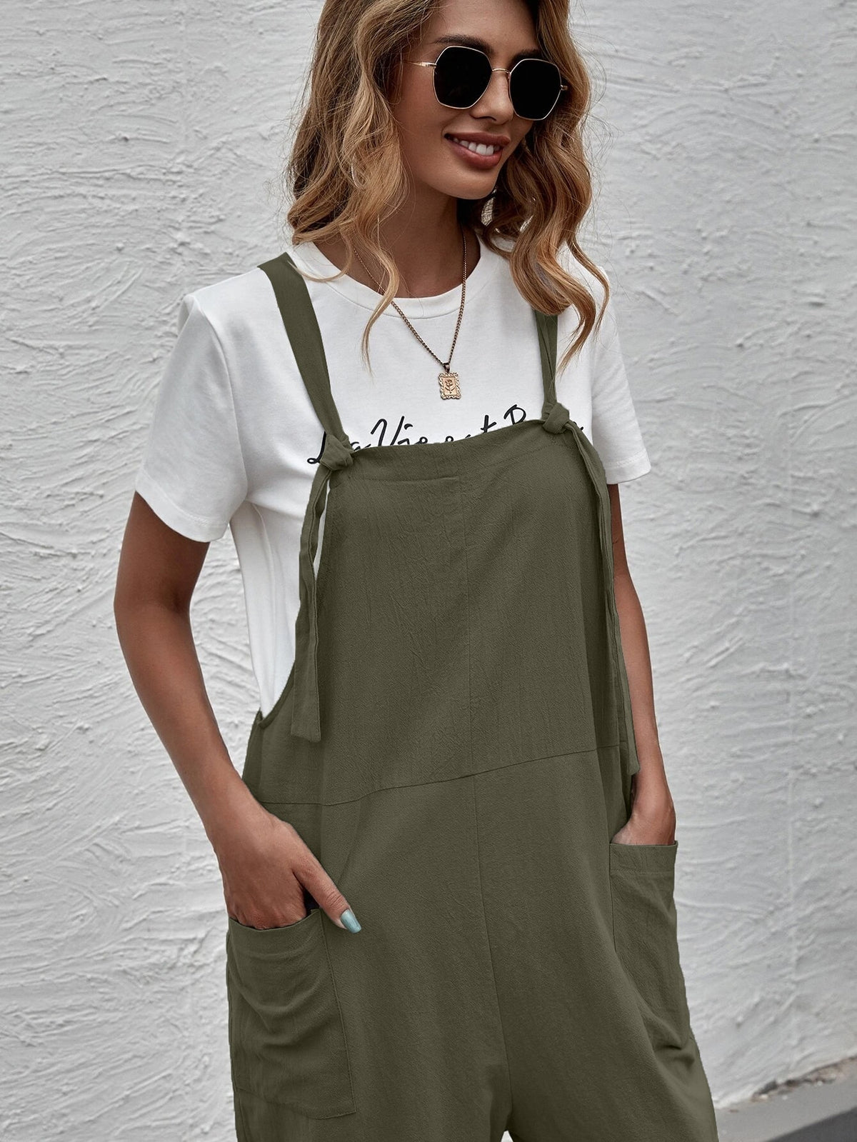 Jumpsuit with Dual Pocket -