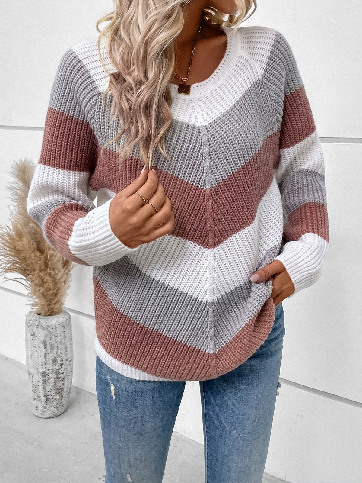 Raglan Sleeve Sweater
