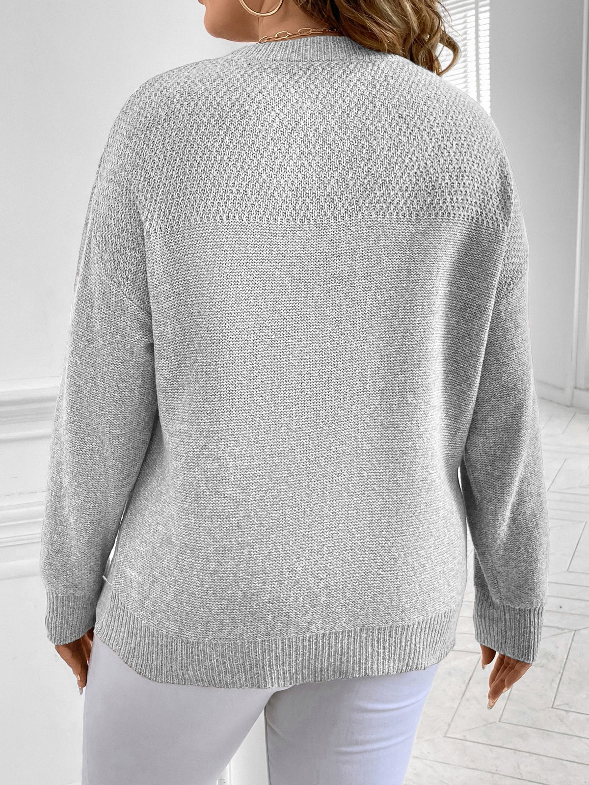 Plus Knit Sweater