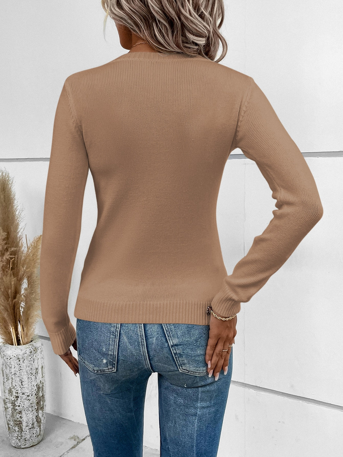 Round Neck Sweater
