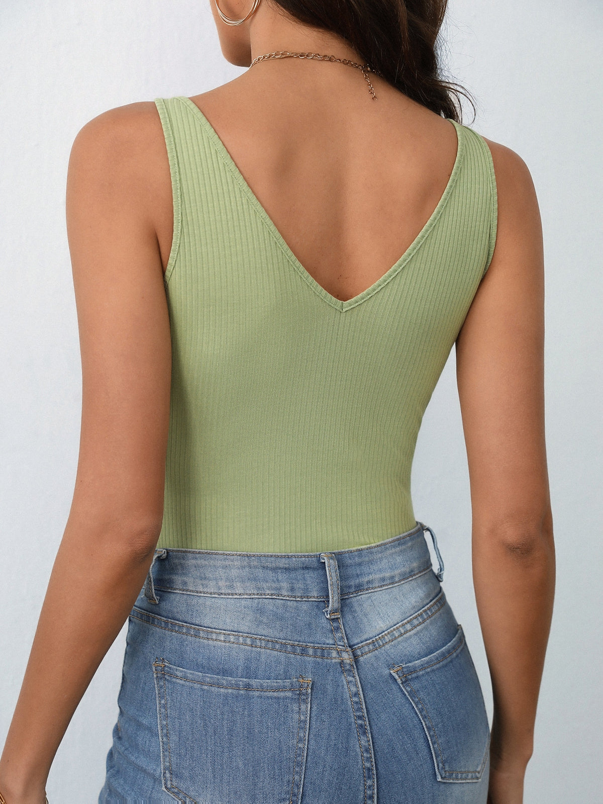 Ribbed Knit Tank Top