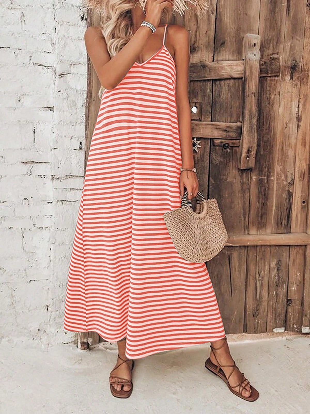 Striped Cami Dress