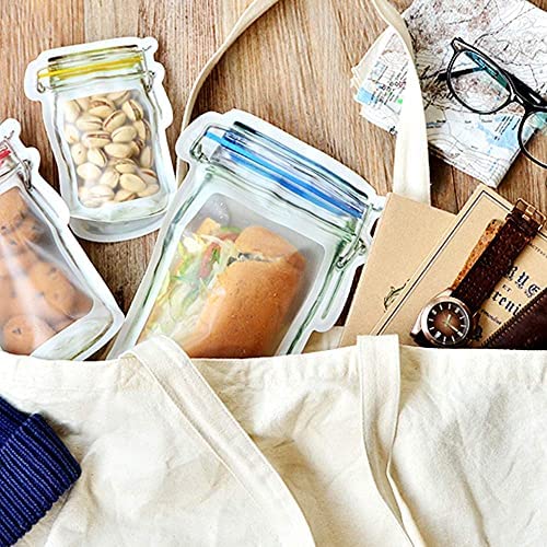 Mason Jar Zipper Bags -