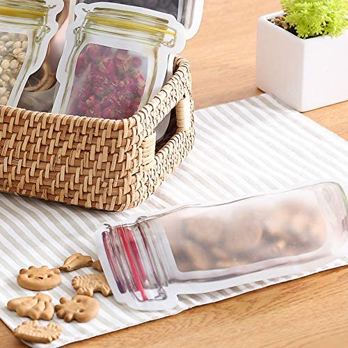 Mason Jar Zipper Bags -