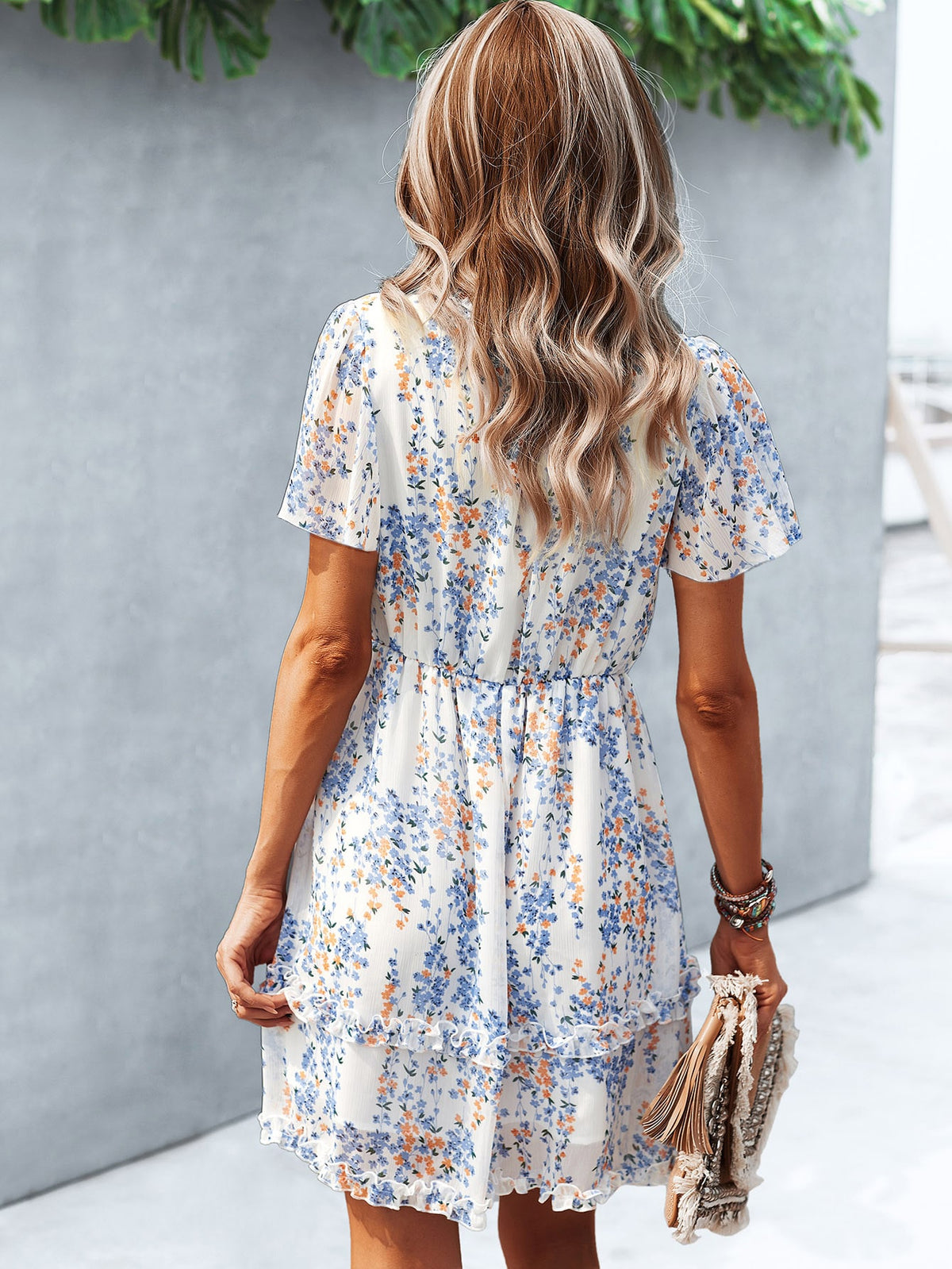 Floral Print Dress - 