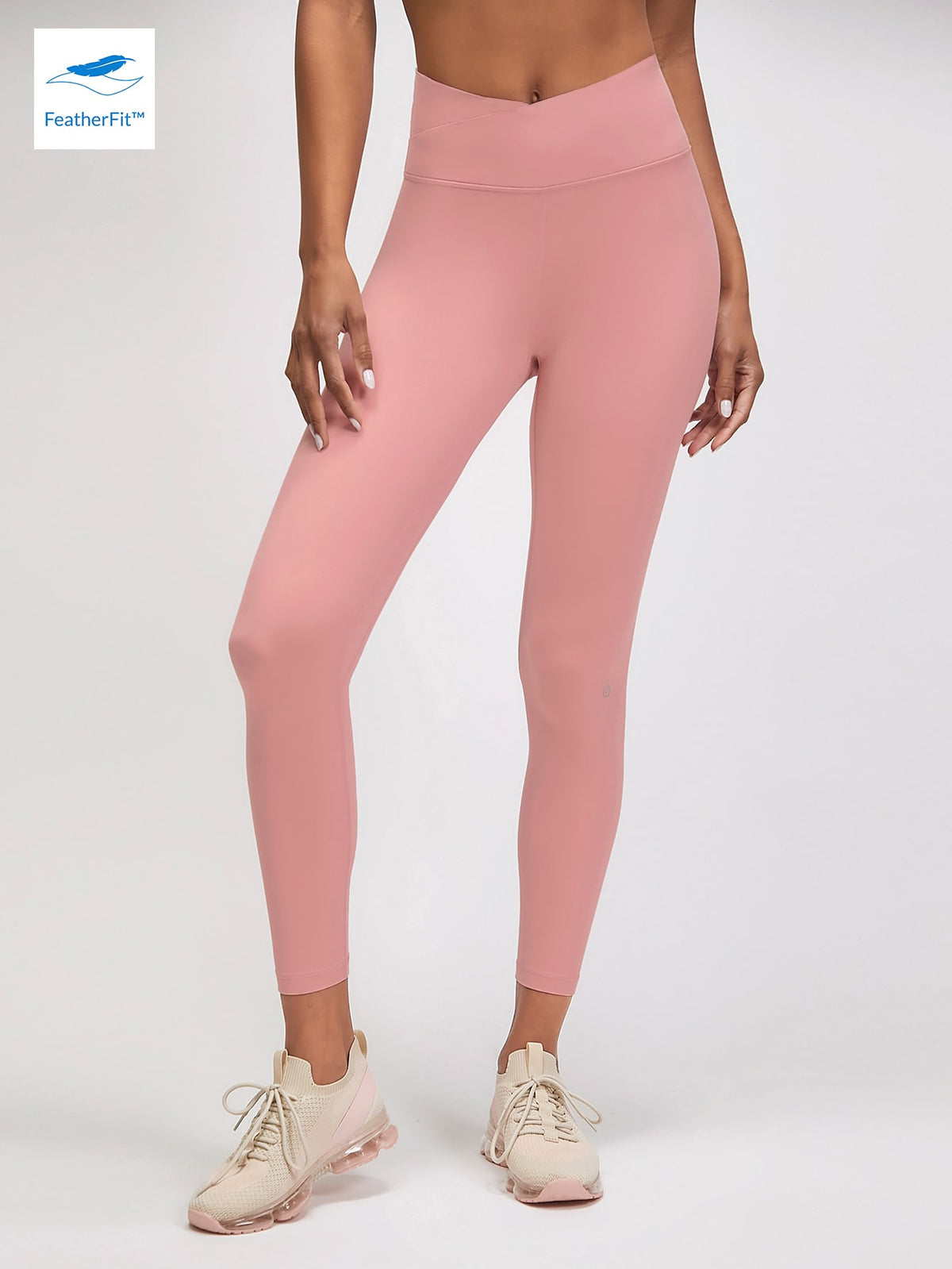 Stretchable Opaque Leggings - Dusty Pink / XXL