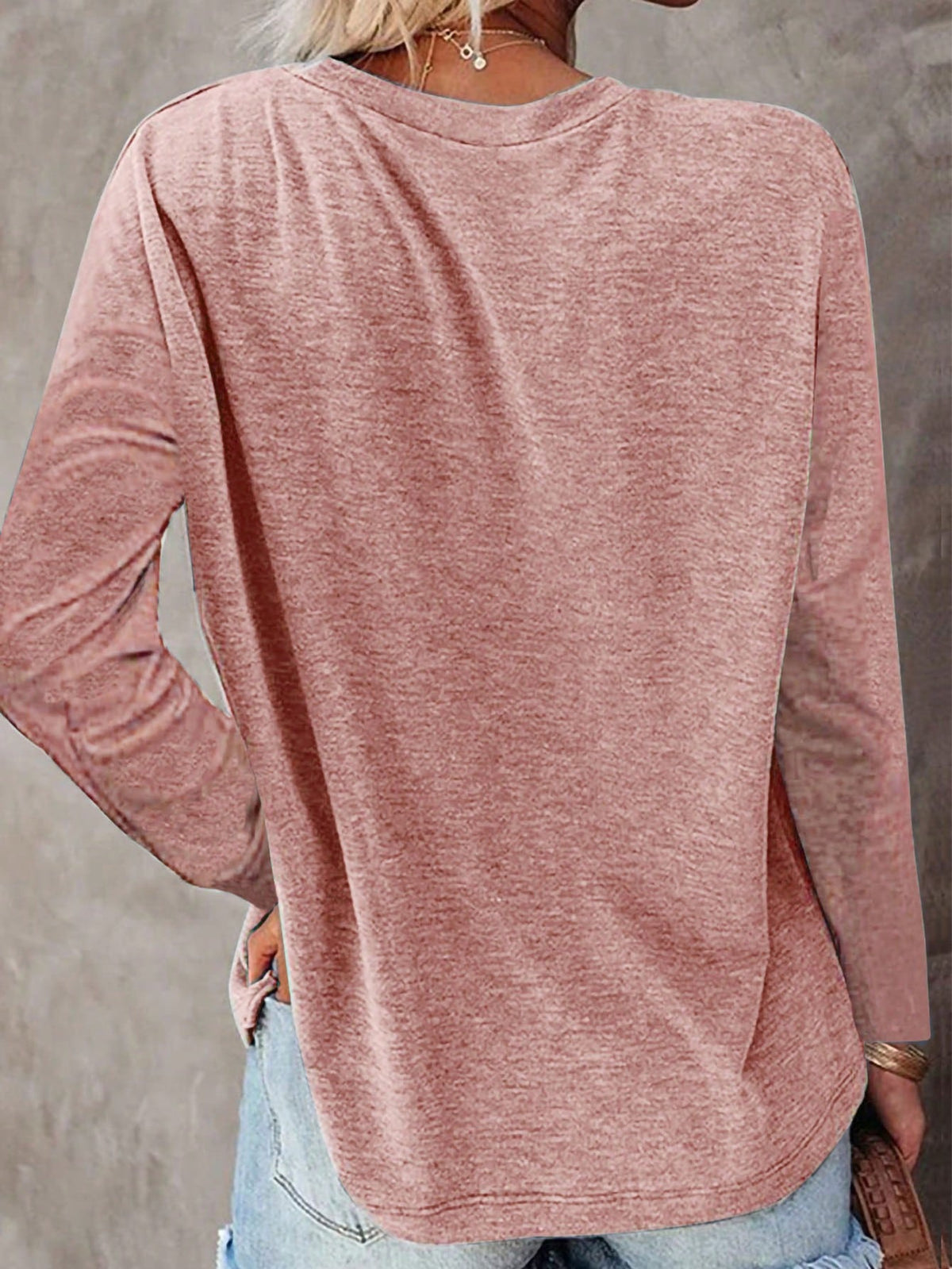Casual Pocket Patched Tee